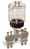 (Formerly B3193-3X02), Multiple Feed Manual Lubricator, 1 pt Polycarbonate Reservoir, 4 Feeds -- B3193-01604B111GW