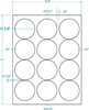 White Circle Label - 330557 - Western Numerical Control
