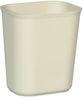Rubbermaid® Fire Resistant Wastebasket - 14 Qt., Beige -- 2541BE - Image