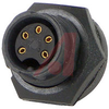 PANEL CONNECTOR, FEMALE, WEATHERTIGHT, #16 CONTACTS, 3 PIN - 70214363 - Allied Electronics, Inc.