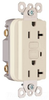 GFCI Duplex Receptacle - 2095-LA3PKCC4 - Hubbell Wiring Device-Kellems