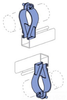 Channel Conduit/Cable Clamp -- P1564 EG - Image