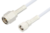 SMA Male to SMC Plug Cable 12 Inch Length Using RG188 Coax - PE3736-12 - Pasternack