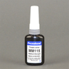 Permabond MM115 Anaerobic Threadlocker Adhesive Blue 10 mL Bottle -- MM115 10ML BOTTLE