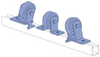 Pipe Roller Support -- P2476 EG - Image