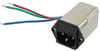 PWR ENT MOD RCPT IEC320-C14 PNL -- 793-3EGG8-1 - Image