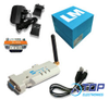 LM058-3054, Bluetooth RS232 Adapter (v3) with SMA Antenna (SRP) -- 18022 - Image