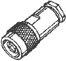 TNC PLUG FOR 58/U CABLE - 000-79875-RFX - Amphenol RF