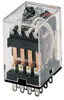 SZR-MY General Purpose Relay: Standard Relay; Plug-in/Solder Terminal; 4PDT; 220 Vac -- SZR-MY4-1-AC220V - Image