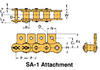 BS/DIN Chain Attachment Series -- RS08B SA-1 - Image