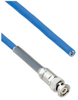 Plenum Cable Assembly TRB 3-Slot Plug with Bend Relief to Blunt .242