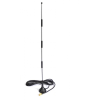 4G 15dBi Spring Magnetic Antenna With RG174 Cable (L-3Mtr) + SMA Male St. Connector - ET-LT15M-1L3-SMS-S4 - Eteily Technologies India Pvt. Ltd.