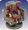 Teflon-Lined Industrial Sight Flow Indicator