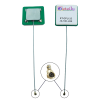 GPS/GLONASS/IRNSS L1+L2+L5 Active Ceramic Patch Antenna With 1.13mm Cable (L-10CM) + UFL (35*35*4) - ET-GPL125-5L10C-U-354 - Eteily Technologies India Pvt. Ltd.