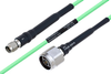 Temperature Conditioned SMA Male to N Male Low Loss Cable 60 Inch Length Using PE-P160LL Coax - PE3M0186-60 - Pasternack