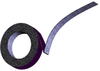 Hook & Loop Fastener, 203.2Mm Perforated, Black, 25.4Mm X 15.24M; Fastener Length Imperial 3M - 07H6693 - Newark, An Avnet Company