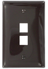 QuickPort Wallplates - 41091-2BN - Leviton Manufacturing