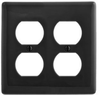 Standard Wall Plate - NP82BK - Hubbell Incorporated