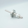 Power Feedthrough, 8000 Volts, 1 Tube, 0.50″ Stainless Steel Conductor, 2.75″ Conflat Flange - A8206-1-CF - MPF Products, INC.
