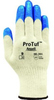 Ansell ProTuff White/Blue 8 Knit Full Fingered Work & General Purpose Glove - Nitrile Palm Coating - Smooth Finish - 076490-03480 - 076490-03480 - R. S. Hughes Company, Inc.