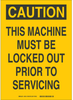 Brady B-302 Polyester Rectangle Lockout / Tagout Sign - 5 in Width x 7 in Height - Laminated - 85891 - 754476-85891 - R. S. Hughes Company, Inc.
