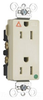 Duplex/Single Receptacle - TRIG26262-HGI - Selecta Products