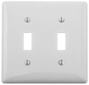Standard Wall Plate - NP2OW - Hubbell Incorporated