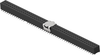 Conn, Rcpt, 100Pos, 2Row, 1Mm, Smt; Connector Systems Te Connectivity - 60AJ0446 - Newark, An Avnet Company