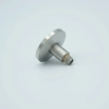 SMA Coaxial Feedthrough, 1 Pin, Grounded Shield, 1.18″ QF / KF Flange - A1920-1-QF - MPF Products, INC.