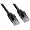 Amphenol MP-5ERJ45UNNK-003 Cat5e UTP Patch Cable (350-MHz) with Snagless RJ45 Connectors - Black 3ft - Image