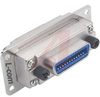 Adapter, IEEE; Bulkhead; 2.875 in.; 0.984 in.; Panel Mount - 70126146 - Allied Electronics, Inc.