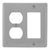 Standard Wall Plate - NP826GY - Hubbell Incorporated