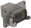 Heavy Duty Housing, 10B, 1 Lever, Alum; Heavy Duty Connector Type Harting - 73AC8438 - Newark, An Avnet Company