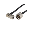 N Male St. Connector With RG58 Cable (L-1Mtr) + TNC Male Right Angle Connector - ET-NMS-2L1-TMRA - Eteily Technologies India Pvt. Ltd.