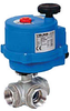 Electric Actuated Ball Valve -- 8E069/8E070/8E071/8E072 3-Way SS - Image