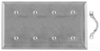 Standard Wall Plate - NP44AL - Hubbell Incorporated