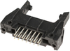Header, Straight, L/latch, 14Way; Pitch Spacing 3M - 97K6731 - Newark, An Avnet Company