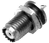 Rf/coaxial, Mini Uhf Bulkhead Receptacle 50 Ohm Sldr; Connector Type Amphenol Rf - 90F8454 - Newark, An Avnet Company