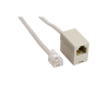 Amphenol MP-5TRJ11EXTE-007 Modular Extension Cable, Straight-Thru, RJ11 7ft - Image