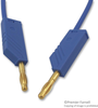 Test Lead, 4Mm Banana Plug To 4Mm Banana Plug, Blue, 60 V, 32 A, 250 Mm Rohs Compliant Hirschmann Test And Measurement - 20T9306 - Newark, An Avnet Company