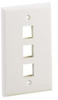 Vertical Faceplate, 3 Module, Gray; Accessory Type Panduit - 41M0676 - Newark, An Avnet Company
