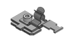 EMC Shield Clamps for C Section Rails C30- with or without Integrated Strain Relief - 36920.100 - icotek Corp