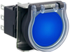 Pb Switch, Dpdt, 5A, 250Vac, Blu, Panel; Product Range Idec - 93AC8928 - Newark, An Avnet Company
