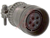 connector,metal circular,str plug w/cable clamp,size 14,5 #16 solder socket cont - 70143361 - Allied Electronics, Inc.