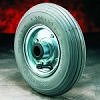 Black Pneumatic tyre on Steel Disc centre -- WAT8RBM20 - Image