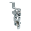 Rotary Push-to-Close Latch, Large Size, Single Stage, Bottom with bracket, 6.7 mm Thru, Steel, Zinc Plate, Bright Chromate, Bright - R4-30-20-503-10 - Southco