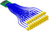 Test and Measurement Breakout Coax Cable Assembly - EQRF - Samtec Inc.