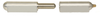 Hinges, Weld-On Bullet Hinges, Aluminum with Stainless Pin -- ASWM060FP-GF - Image