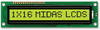 Display, Alphanumeric, 16X1, Nobacklight; Character Count X Line Midas - 02AC9905 - Newark, An Avnet Company
