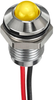 Led Panel Indicator, Yellow, 6Mm, 2V Rohs Compliant Apem - 65AH9595 - Newark, An Avnet Company